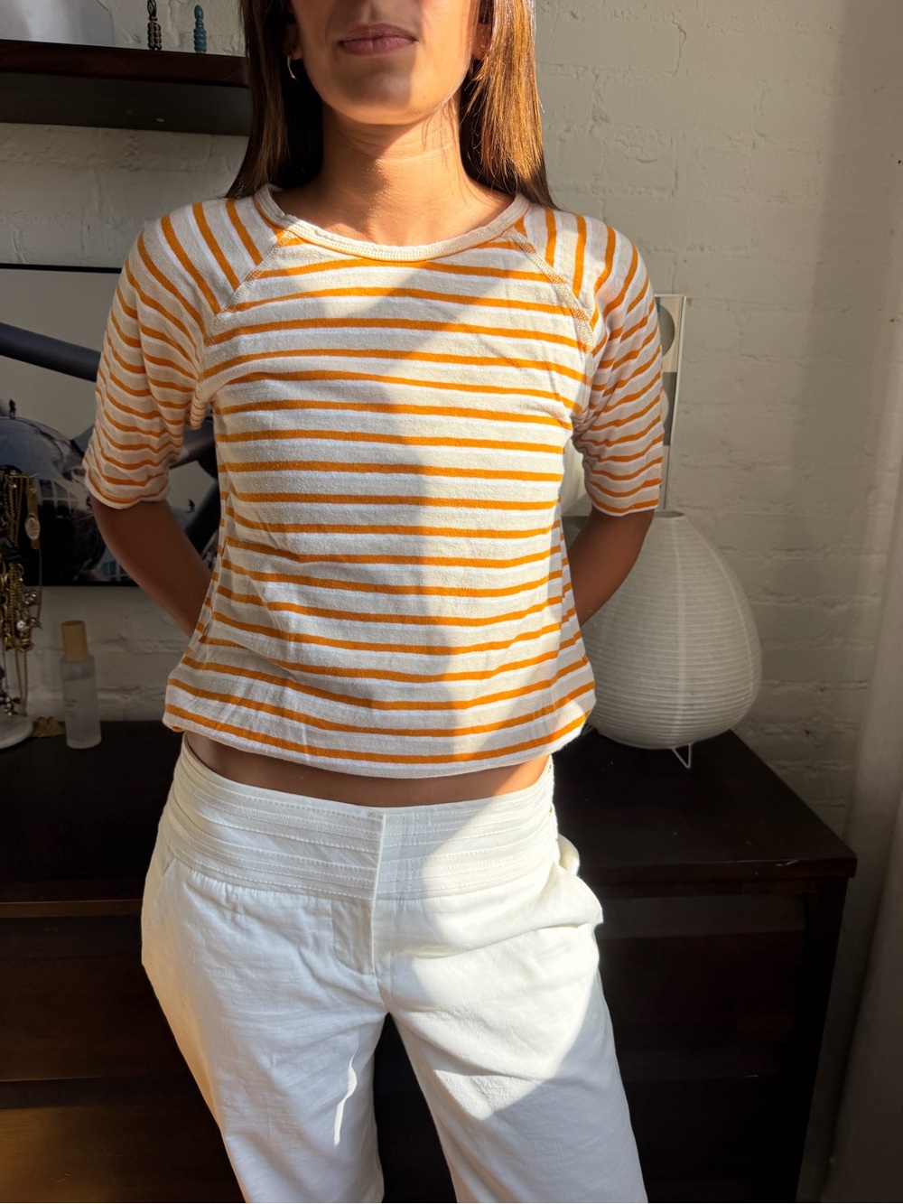 Stripped Cotton Top - Picture 3 of 4